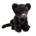 Hansa Peluche Bébé Jaguar Assis - 18 cm